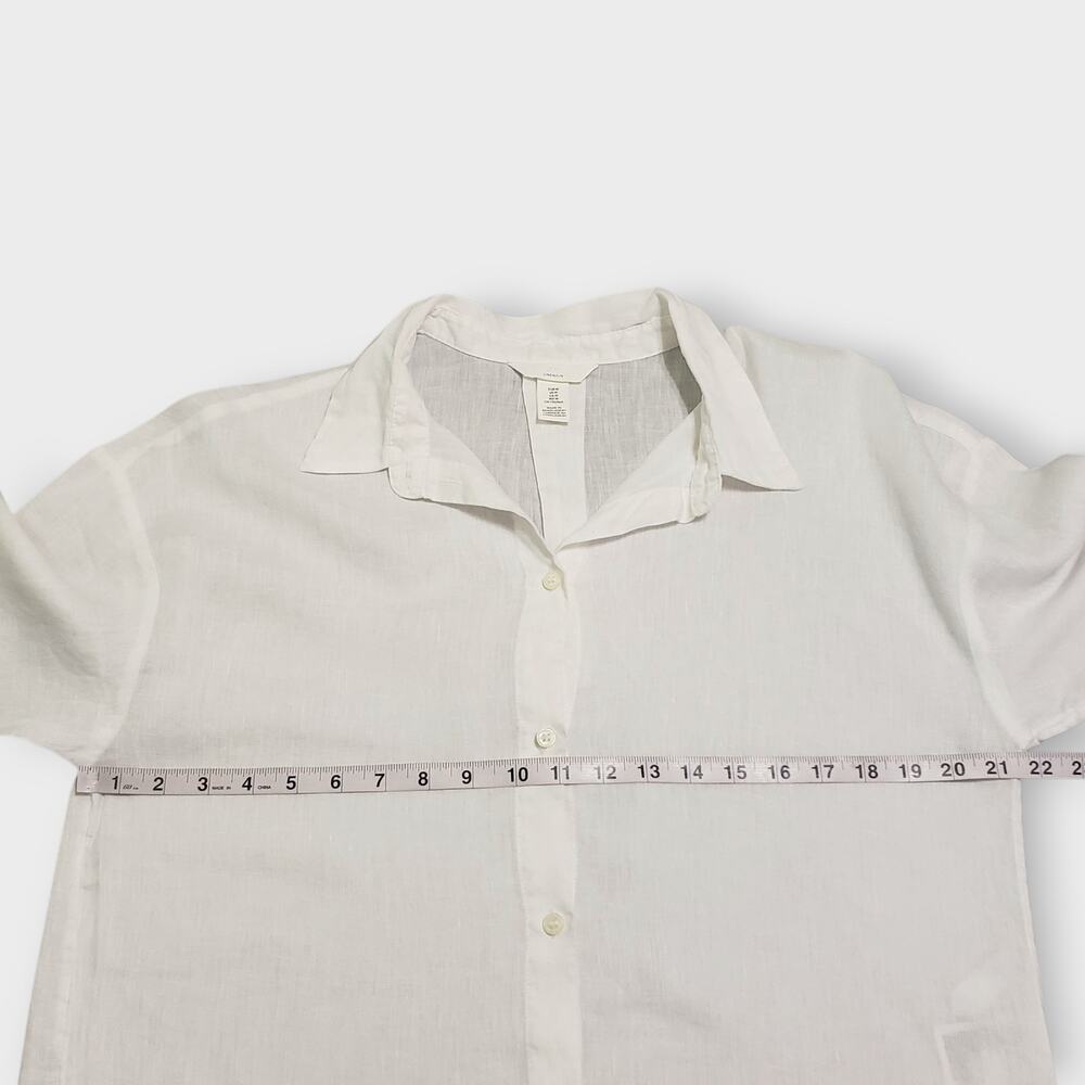 Women’s Linen Relaxed Shirt - Picture 8 of 11